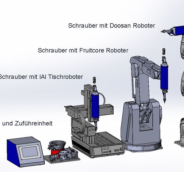 Schrauber mit Roboter